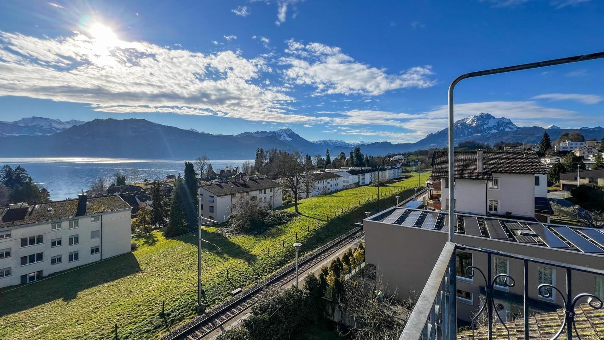 Boutique Apartment Lakeview Luzern 3 Eksteriør billede